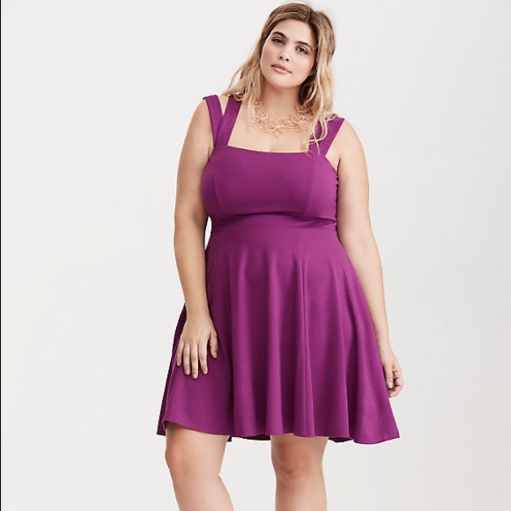 Torrid ponte skater dress